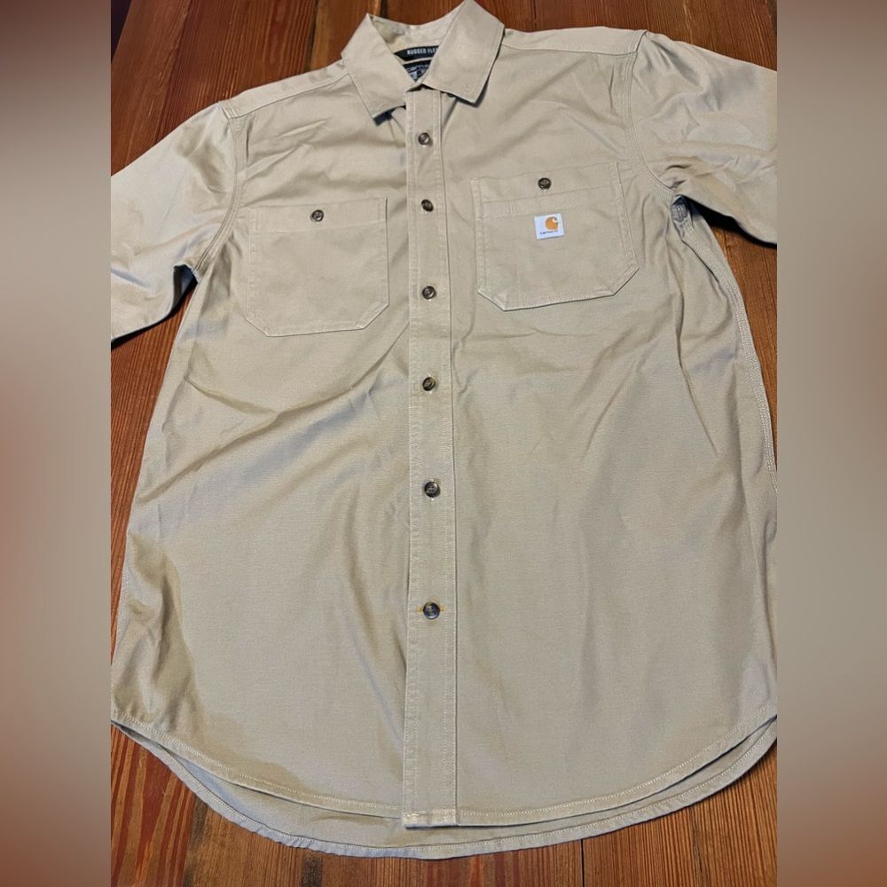 Carhartt Rugged‎ Flex Relaxed Fit Midweight
Canvas Short-Sleeve Medium Shirt